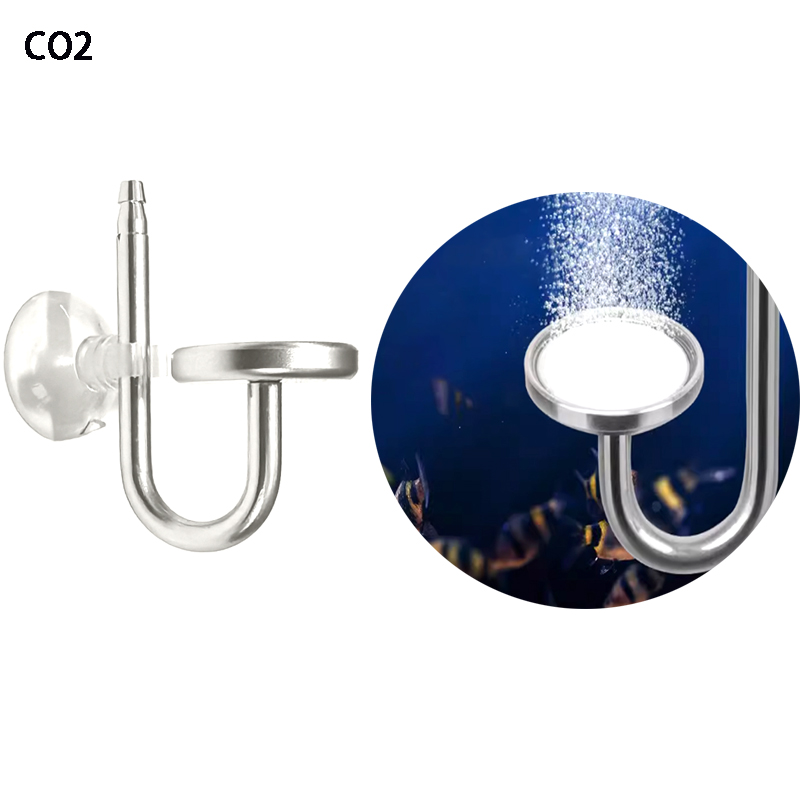 Aquarium Plants Book - เครื่องพ่น CO2 สำหรับตู้ปลา ZRDR พร้อมวาล์วปรับแรงดันและตัวกระจาย CO2