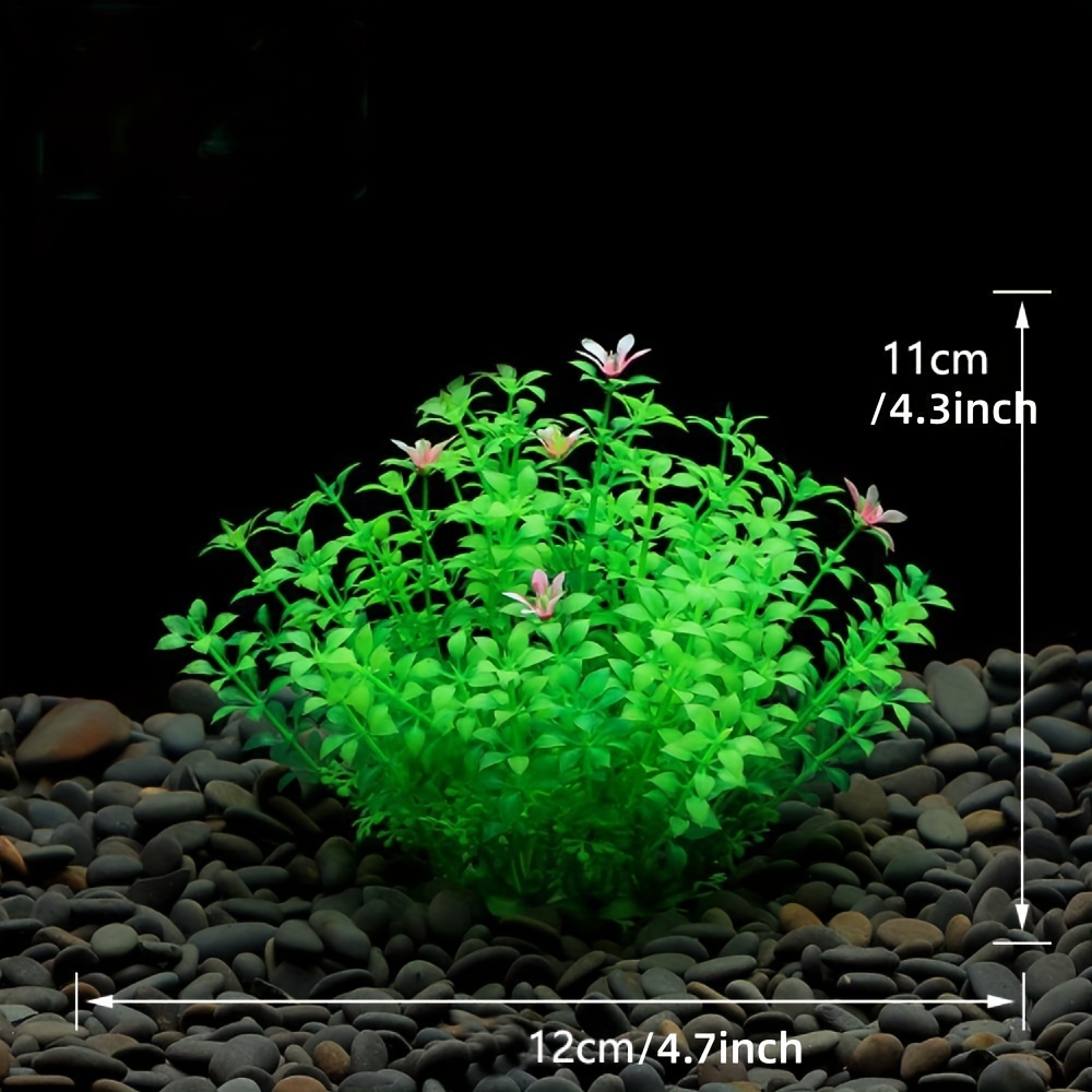 Aquarium Plant Grass - ตกแต่งตู้ปลา ต้นไม้พลาสติกประดิษฐ์ ของตกแต่ง หญ้าปลอม ตกแต่งด้วยต้นไม้จำลอง