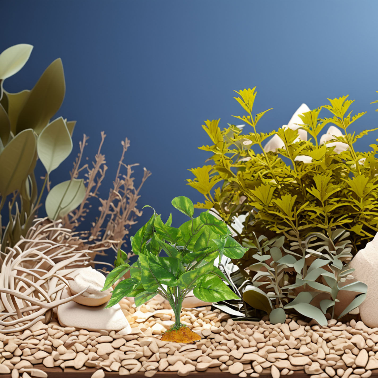 Non Planted Aquarium Fish - ต้นไม้ประดิษฐ์ปลอดสารพิษ ปลอดภัย สมจริง สำหรับตู้เลี้ยงสัตว์ ตู้ปลา ตู้เลี้ยงสัตว์เลื้อยคลาน