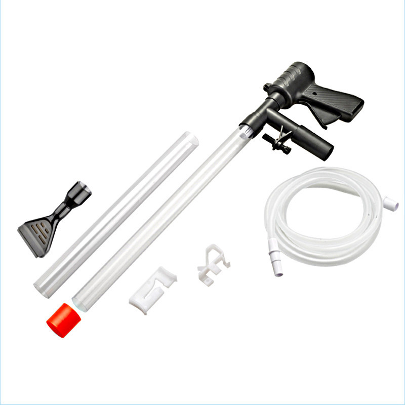 Planted Aquarium Maintenance Kit - พิพิธภัณฑ์สัตว์น้ํา ตู้ปลาน้ําเปลี่ยนปั๊ม เครื่องมือทําความสะอาดตู้ปลา เครื่องเปลี่ยนน้ําสูญญากาศ ทรายกรวดทําความสะอาด กาลักน้ํากรองปั๊มคู่มือ