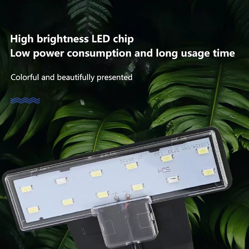 Planted Aquarium With Fish - 【ใหม่】โคมไฟ LED กันน้ำสำหรับตู้ปลา ไฟสำหรับปลูกพืชน้ำแบบหนีบ