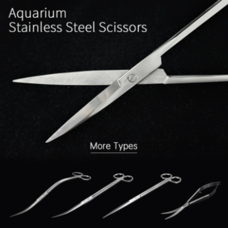 Aquarium Plants Book - กรรไกรตัดแต่งพืชน้ำสแตนเลส Week Aqua รุ่น Sharp Pruning