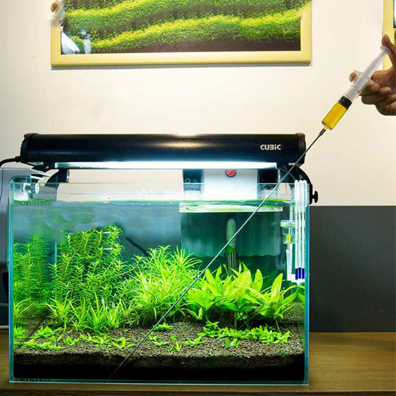 Aquarium Plant Grass - 30ซม.50ซม.พืช Growth Heathy ปุ๋ยของเหลวเข็มฉีดยาถังปลาหัวฉีดสำหรับหญ้าถัง Aquarium เครื่องมือ