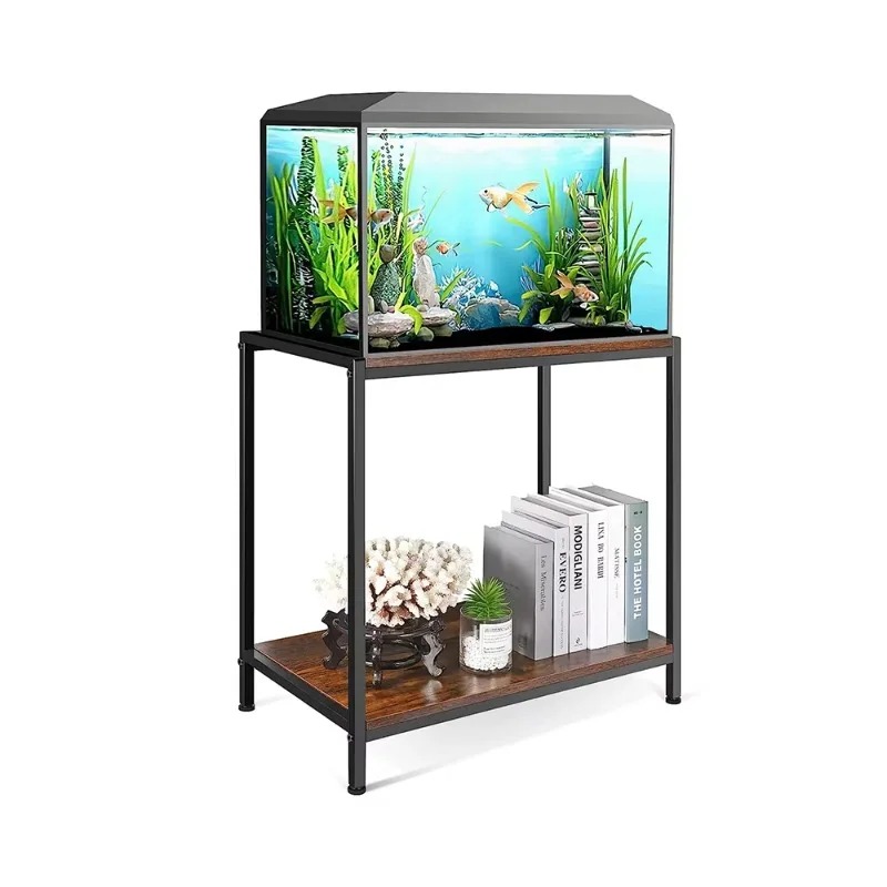 Aquarium Plant Factory - โรงงานผลิตอุปกรณ์ตู้ปลา ขาตั้งตู้ปลาโครงโลหะแข็งแรง พร้อมชั้นวางหลายระดับสำหรับจัดแสดงต้นไม้และรองรับตู้ปลาขนาดเล็ก