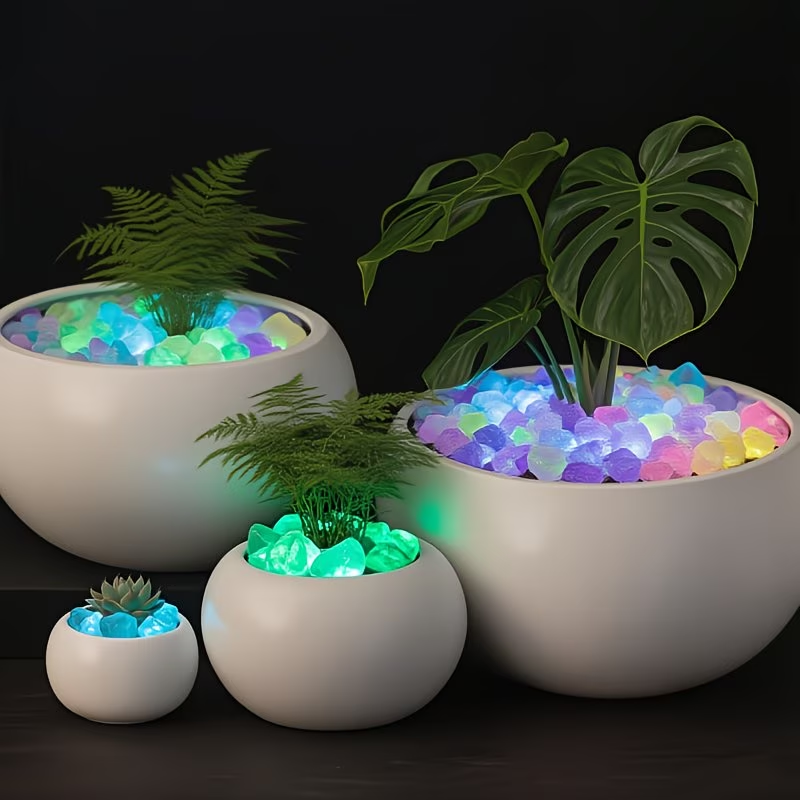 ชุดหินเรืองแสง 300 ชิ้น, ขนาด  - Aquarium Planting Ideas บทวิจารณ์และราคา