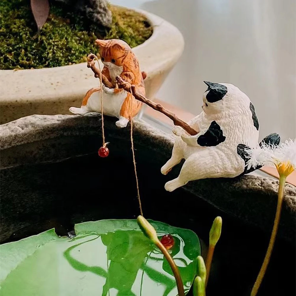 1-5PCS ตกปลาแมวพิพิธภัณฑ์สัตว์ - Aquarium Planting Ideas บทวิจารณ์และราคา