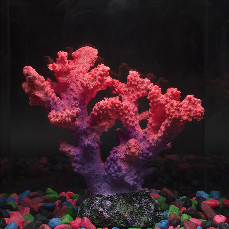 1Pc Aquarium เรซินประดิษฐ์ Cor - Non Planted Aquarium Fish บทวิจารณ์และราคา