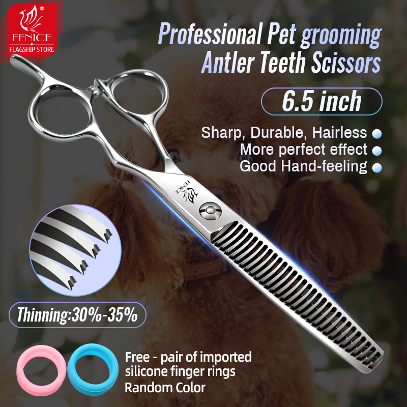 กรรไกรตัดแต่งขนสัตว์เลี้ยง Fen - Trimming Scissor Set บทวิจารณ์และราคา