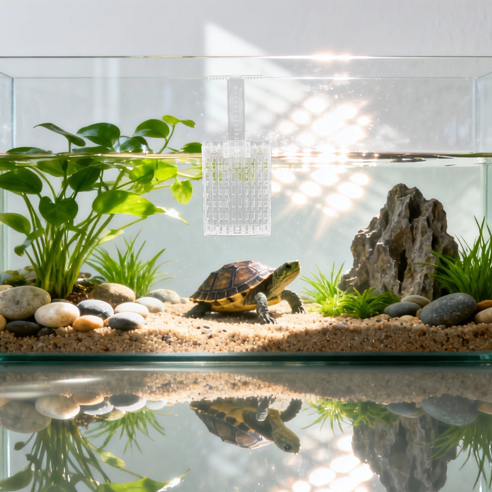 ชุด 2 ชิ้น ที่แขวนต้นไม้ในตู้ป - Planted Aquarium With Fish บทวิจารณ์และราคา