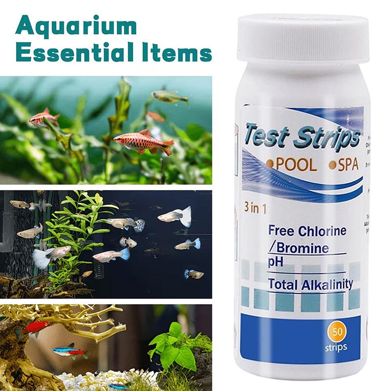 แถบทดสอบน้ำในตู้ปลา 9 in 1 ควา - Aquarium Planted Fish บทวิจารณ์และราคา