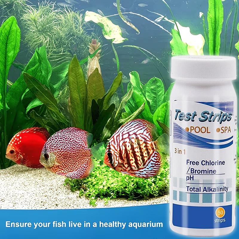แถบทดสอบน้ำในตู้ปลา 9 in 1 ควา - Aquarium Planted Fish บทวิจารณ์และราคา