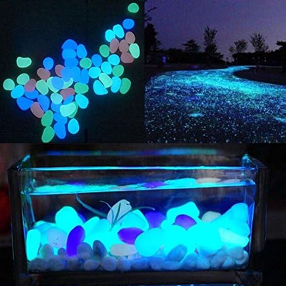 ถังปลา Rocks Glow Blue Pebbles - Aquarium Plants Book บทวิจารณ์และราคา