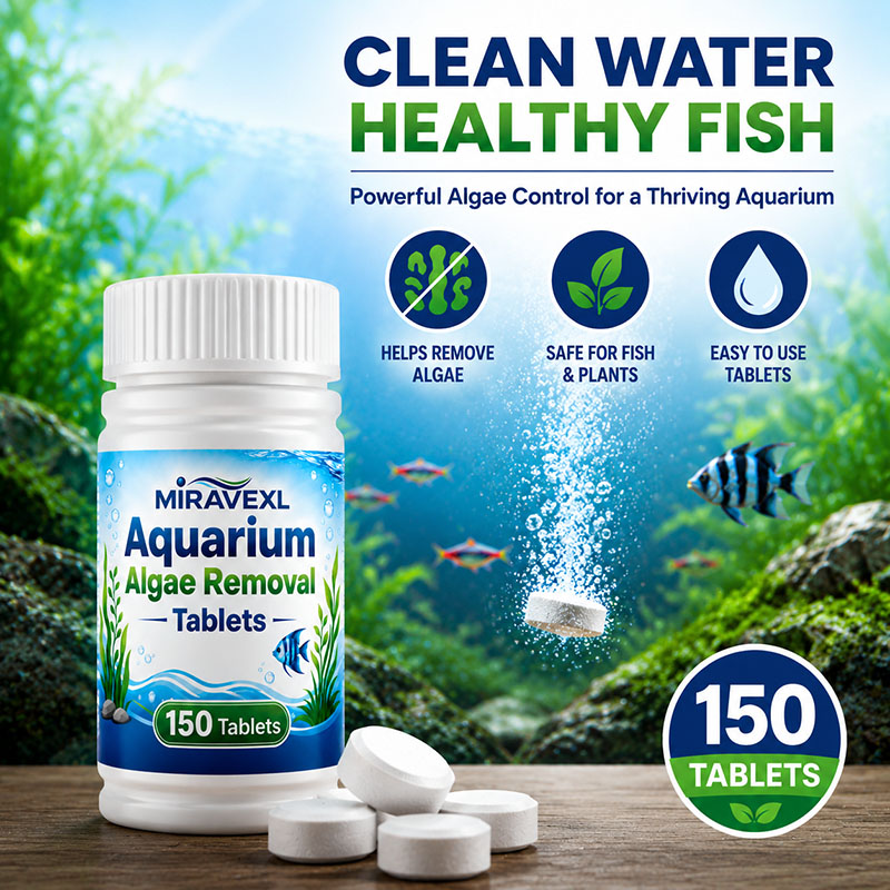เม็ดกำจัดตะไคร่น้ำในตู้ปลา MIR - Planted Aquarium With Fish บทวิจารณ์และราคา