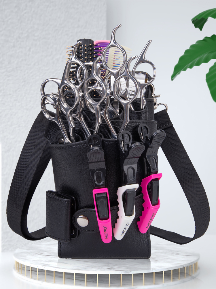 กระเป๋ากรรไกรตัดผมหนัง PU, ที่ - Trimming Scissor Set บทวิจารณ์และราคา