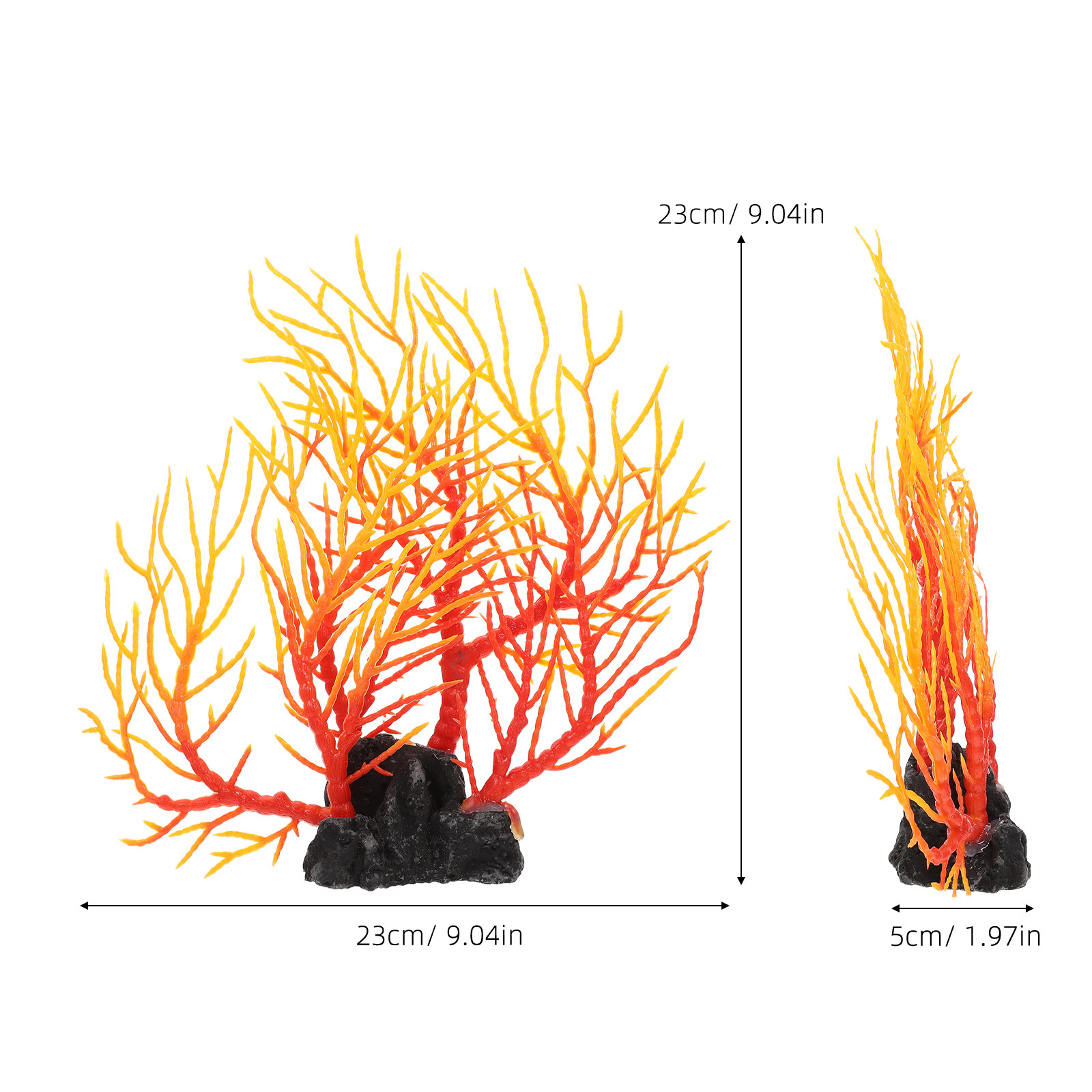 ตกแต่งตู้ปลาด้วยพืชน้ำเรซิ่นปล - Non Planted Aquarium Fish บทวิจารณ์และราคา