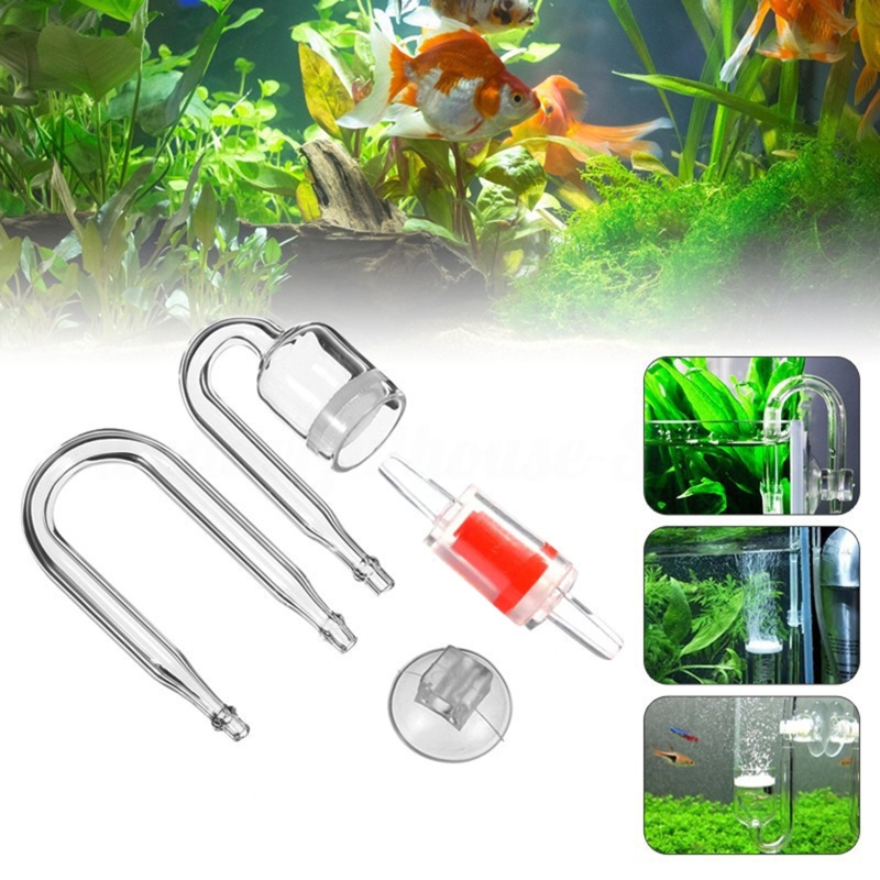 DIY ชุดกระจาย CO2 4ชิ้นสำหรับต - Aquarium Plants Book บทวิจารณ์และราคา
